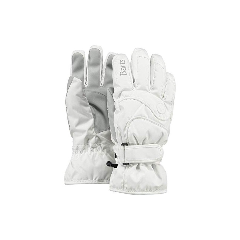 Barts Unisex Basic Skiglove Gloves, White (WHITE 0010), Medium