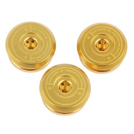 3 Pcs Motorcycle Air Cleaner Bolt Decorative Cover for Yamaha Xmax300 2017-2018(Golden)