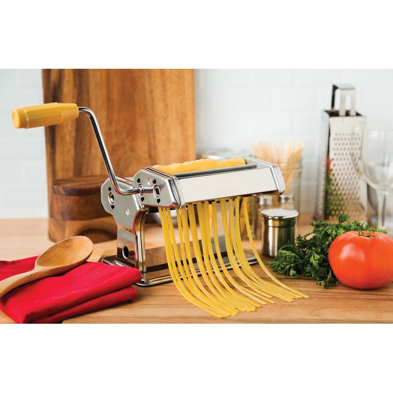 Fox Run 57666 Pasta Maker Machine/Roller, Stainless Steel 8 x