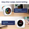 XREXS Visueller Timer mit farbigem Fortschrittsbalken, für Kinder und Erwachsene,