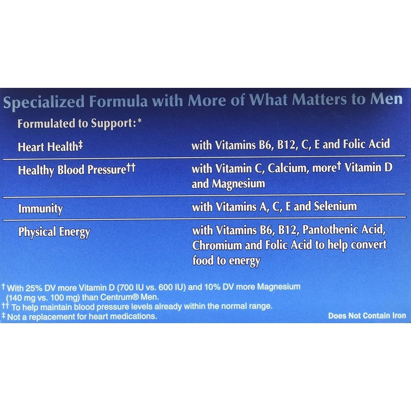 ONE A DAY Men's Multivitamin Multimineral Supplement, 100 tabs (Pack