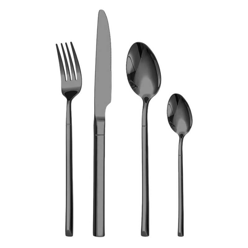 Silverware Set for 4 24-Piece Stainless Steel Flatware Cutlery Set