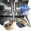 HSS Step Drill 10 mm Shank Taper Drill Bit Peeling