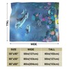 Ocean Sea Fish Soft Throw Blanket All Season Microplush Warm
