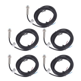 5Pcs Proximity Sensor Approach Switch 4‑24VDC NPN Normally Open for Distance Detection