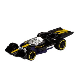 Hot Wheels Replacement Part 2021 Advent Calendar Vehicle Playset - GTD78 ~ Replacement Black and Yellow Die-Cast Race Car ~ DHN88