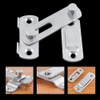 Hasp Deadbolt Lock, Stainless Steel Sliding Door Lock, Cabinet Lock,