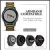 YABZOZ Metal Strap Compatible with Garmin Venu 2 / Venu