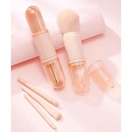 Travel Cosmetic Mini Brush Portable Makeup Set Beauty White