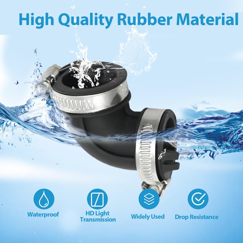 Dishwasher Circulation Pump to Sump Elbow Hose Kit, Fit for