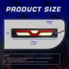 NSKANQI 2pcs COB DRL Flexible Car LED Daytime Running Lights