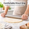 Stainless Steel Rolling Pin for Dough and Dumplings – Smooth