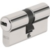 Abus Door Cylinder/Lock with Key, silver, 27070