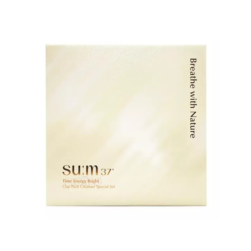 Sum37 Degrees 숨37 타임에너지 브라이트 클레이 팩 클렌저 150ml기획 Soom