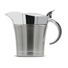 Thermal Gravy Boat Stainless Steel Silver with Hinged Lid Volume