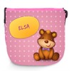 Shoulder Bag with name Elsa and a cute bear design