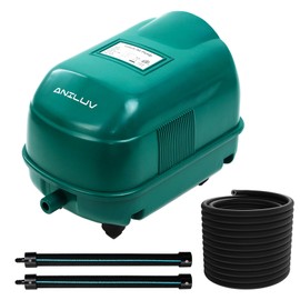 Aniluv LP-20 Pond Aerator Kit Supports Ponds up to 6,000 Gallons, 8 Feet Deep