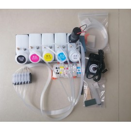 XP-15000 DTF CISS Continuous Ink Supply System with White Ink Stirrer, Damper, Timer Control - Compatible with XP-15000/XP-15010/XP-15080 - Without Chip