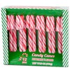 Candy Cane Peppermint Flavored 12 Pieces Net 6 Oz Individually