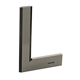 Precision Bevelled Steel Square Flat 200 x 130 mm DIN 875/00 Bronzed