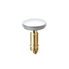 Qrity Sink Drain Plug Stopper, Push Pop-Up Click Clack Plug
