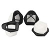 4pcs Handheld Vacuum Cleaner Filter High Strength Efficient Dust Cup