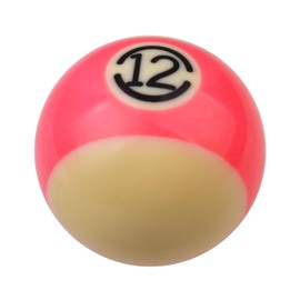 Mavota Pool Ball Shift Knobs Pink 12 Gear Shift Knob Round Billiard Ball Shifting Lever Fit Most Automatic Manual Car Tuck Transmission Vehicle, W01A12, Pink 12