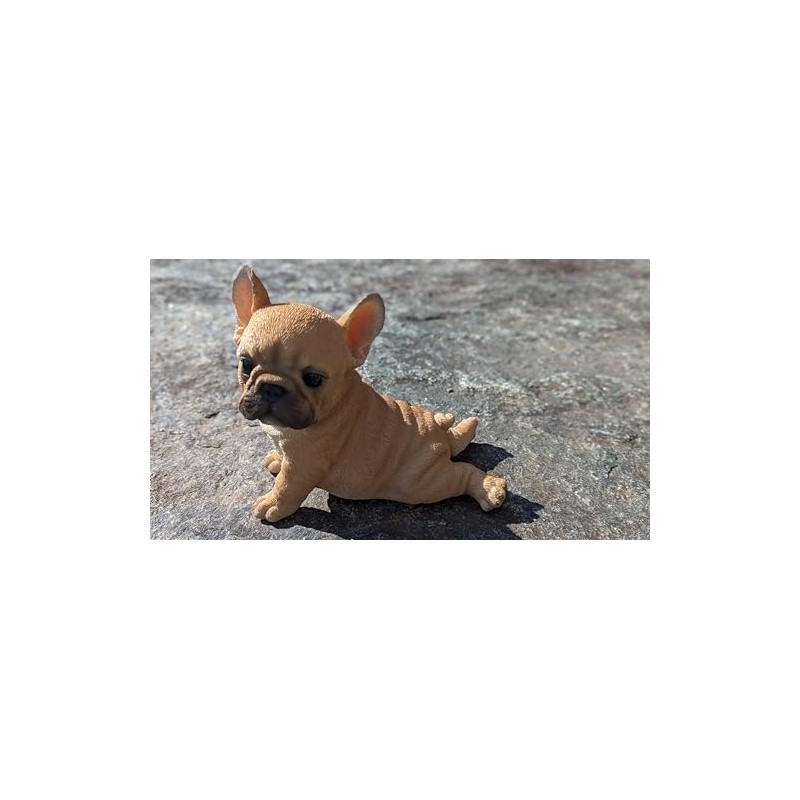 Uvia Stretch French Bulldog Doll Figurine Animal H19290