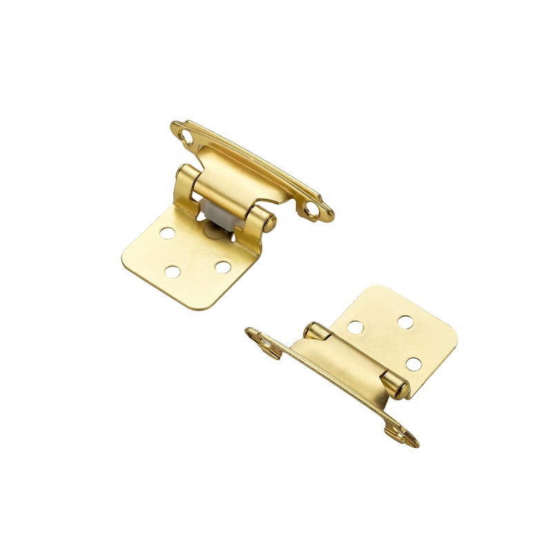 Ravinte 60 Pack (30 Pairs) 1/2 inch Overlay Cabinet Hinges,