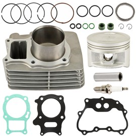 GXYWADY 68.5mm Cylinder Piston Gasket Top End Repair Kit Replacement for Honda Recon 250 2002-2022, Sportrax 250 2001-2008, TRX250X 2009-2022 12100-HN6-000