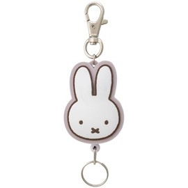 Tsujicel Keychain Rubber Character Miffy Pink Girls One Size, Pink