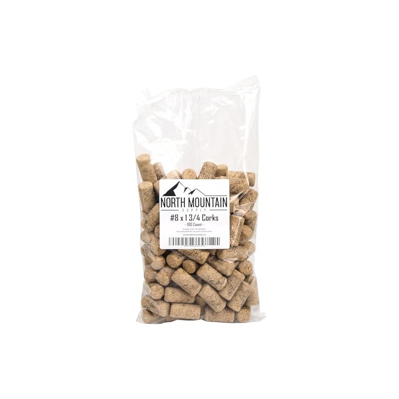 North Mountain Supply 100#8 x 1 3/4" Premium Natural Agglomerated