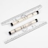 SENRISE Balancing Scale 30cm Multipurpose Drawing Parallel Rolling Ruler Type