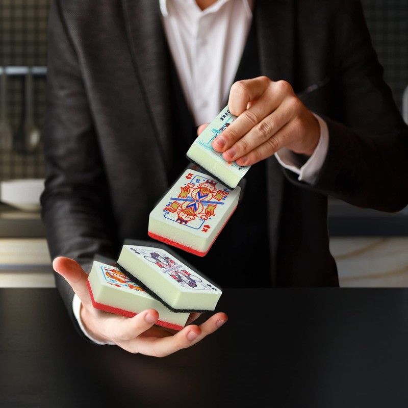 Fred クリーンハウス トランプ スポンジ 4pcs