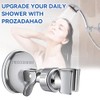 Adjustable Shower Head Holder, Bathroom Suction Cup Bracket for Handheld