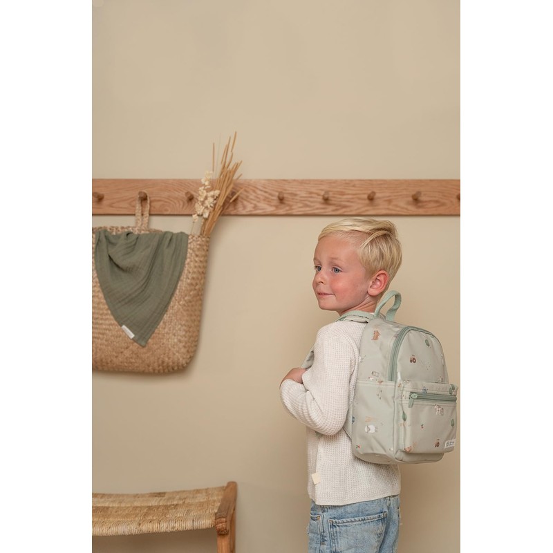 Little Dutch Little Farm 4945 Children's Backpack Green (29 x
