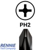 5 x Rennie Tools 157mm PH2 Autofeed Collated Drywall Screwdriver