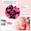 OMBRISA Sanding Bands for Nail Drill 100Pcs, 180# Grit Nail