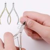 Nail shop cuticle nipper nail trimming removal scissors stainless steel / 네일샵 큐티클 니퍼 손발톱 다듬기 제거 가위 스테인리스