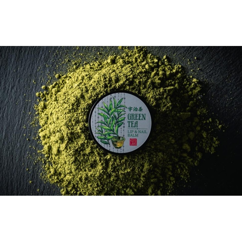 Kotolabo Lip & Nail Balm, Green Tea, 0.2 oz (7