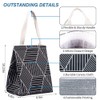 iknoe Insulated Lunch Bag for Women, Durable Wide-Open Foldable &