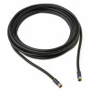 ONN QUAD-SHIELD COAXIAL CABLE, BLACK, 25 FT.