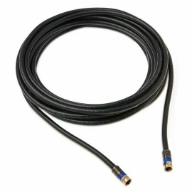 ONN QUAD-SHIELD COAXIAL CABLE, BLACK, 25 FT.
