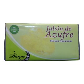 Jabón De Azufre Natural Controla Acne, Grasa Y Puntos Negros