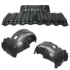 Parts N Go 2000-2006 Silverado Sierra Fender Liner Pair with Undercover Splash Guard Set - 22781372, 15095669