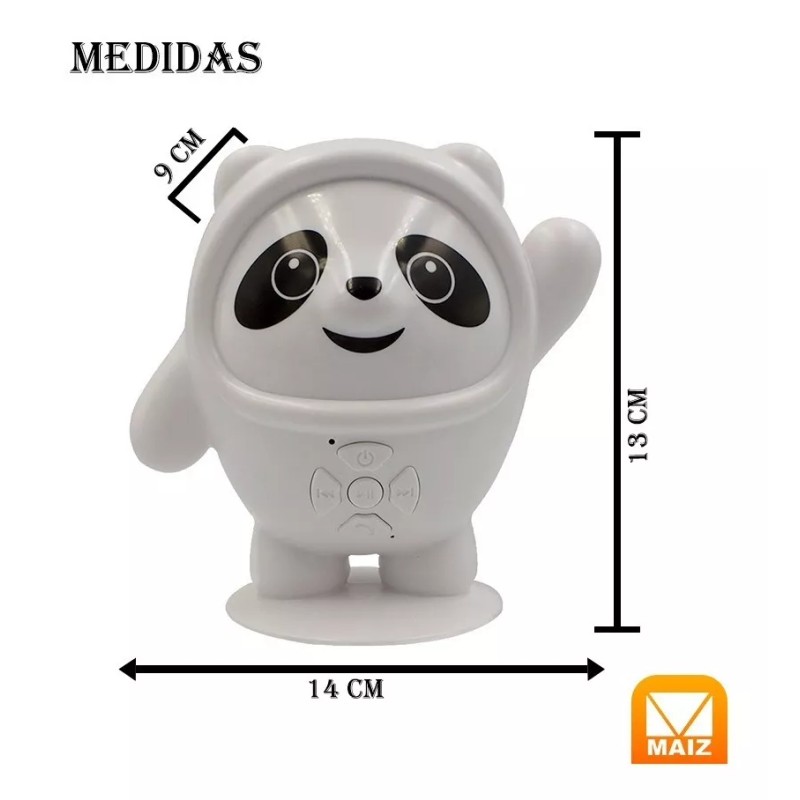 Maíz Bocina Bluetooth Recargable Radio Fm Portatil