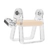 Minkissy 4pcs Plastic Tube Squeezer Toothpaste Squeezer Rolling Tool for