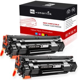 For HP 2 Pack for HP CF283A 83A Toner Fits LaserJet Pro MFP M126nw M127fn M127fw M201n