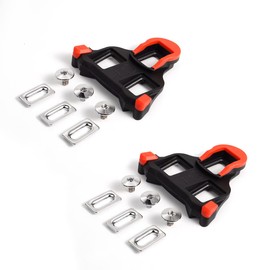 CNC Bike Cleats，Road Bike Cycling Cleats Compatible Shimano SPD SL Cleats（SM-SH10/SM-SH11/SM-SH12），Red