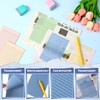 Yinder 6 Pack 180 Sheets Pastel Transparent Sticky Notes Translucent